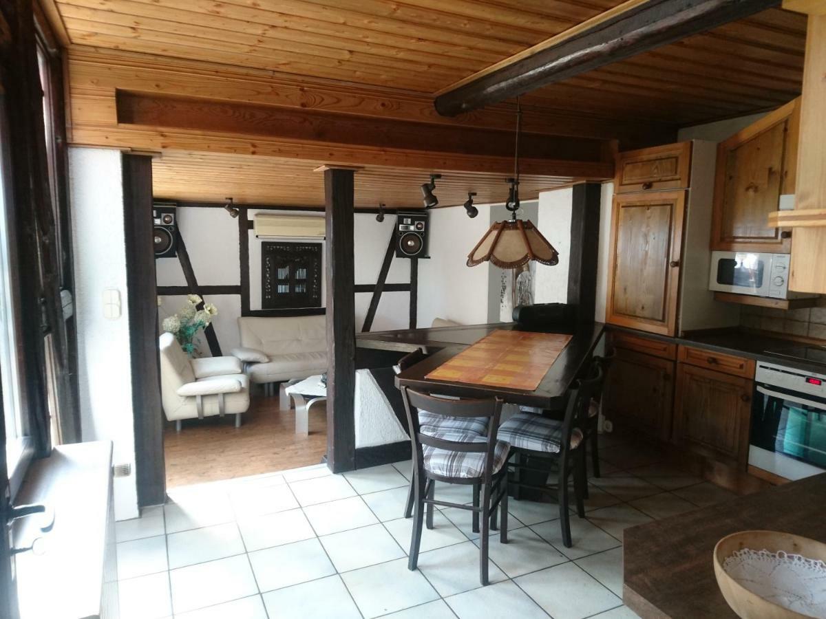 Fachwerkhaus In D 63667 Nidda Fuer 8 Bis 12 Personen Lägenhet Exteriör bild